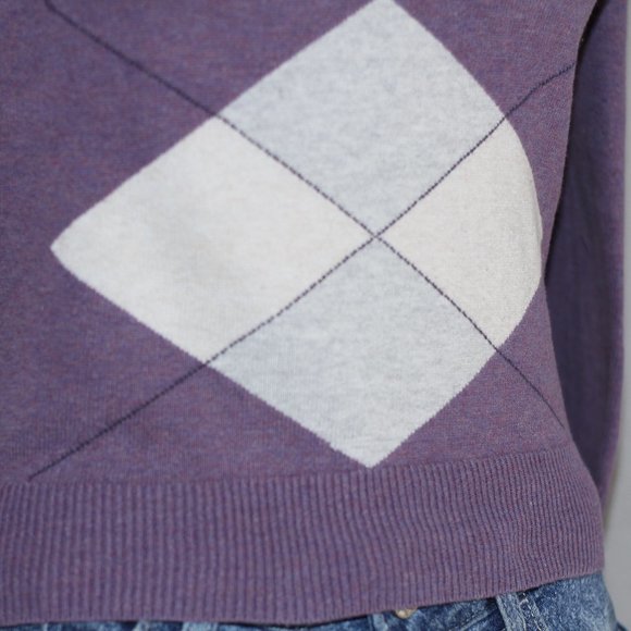 Isaac Mizrahi Purple Sweater - Picture 5 of 12
